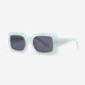Square Angular-cutting Acetate Women's Sunglasses