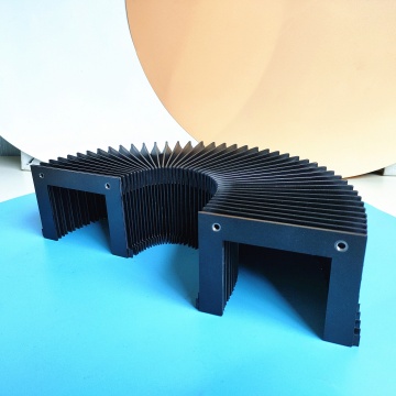 Custom-made flexible organ bellows cover for CNC dustproof bellows welding machine