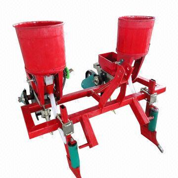 2-row fertilizing and corn seeder machine