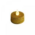 Candela tealight a LED color oro