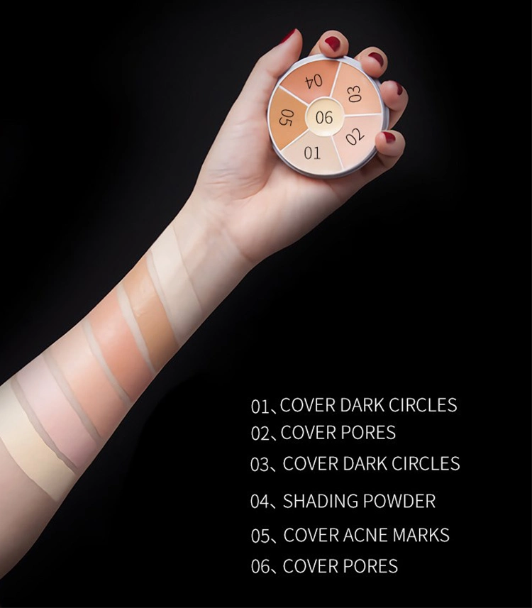 Vegan Cream Concealer Makeup Private Label Cosmetics Concealer Contour Palette Make up Concealer