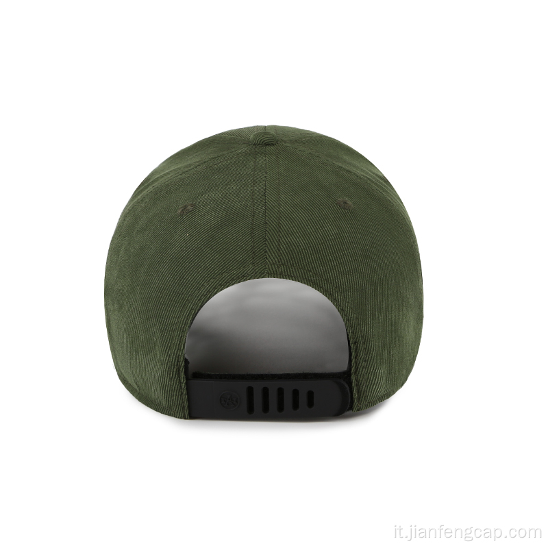 cappellini da baseball vintage con doppio spnadex twill laterale