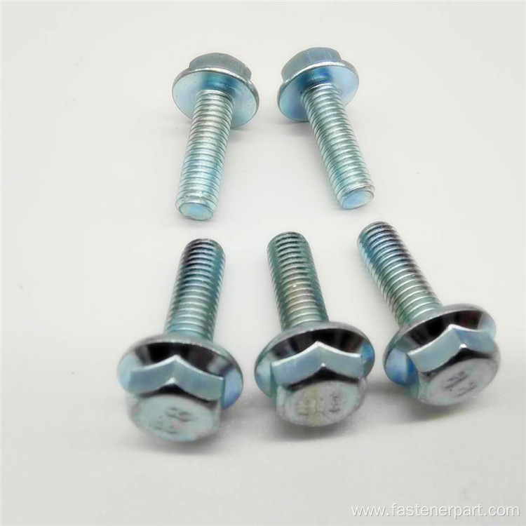 Gb5787 Flanged Serrated Hex Head Flange Cars Bolts