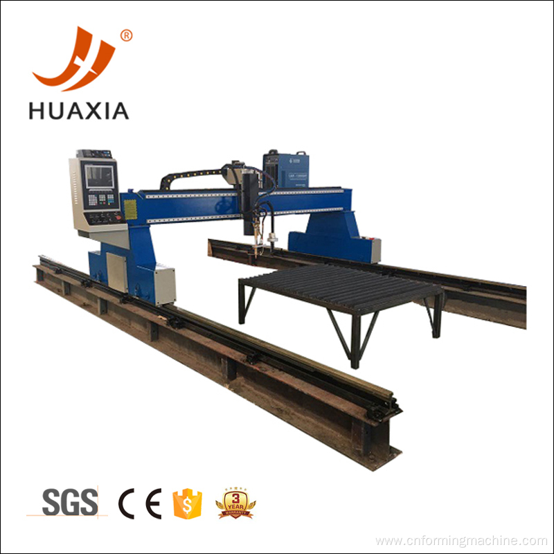 CNC large metal plate gantry plasma cutter