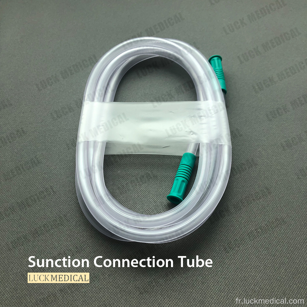 Tube de connexion d&#39;aspiration jetable