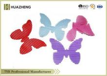 Beautiful Resusable Velcro Butterfly Hair Clips Sticking Su