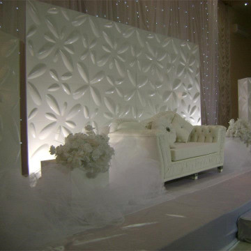 3d effect wall covering for party