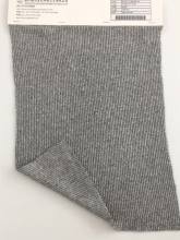Knit Polyester Stripe Rib Fabric For Dress