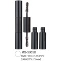 Chai bao bì mascara tròn bằng nhựa tròn hai đầu