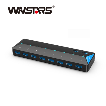 10 Port USB 3.0 Hub with 12V 4A power adapter