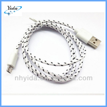 Braided Micro USB 2.0 Sync Data Charging Cord Cable for Samsung HTC Colors