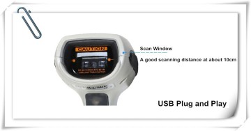 XB917 CCD Infrared mini barcode reader for supermarket parking price checking