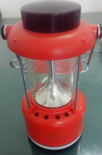 high battery lantern radio solar home system with cell phone charger