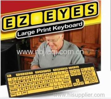 Ez Eyes Large Print Keyboard / Ez Eyes Keyboard 