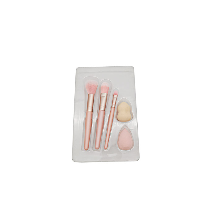 Disposable Makeup Brush Blister Plastic Tray Insert