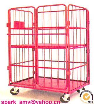 4-sides foldable moving carts