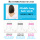 Alileader Recommend 24inch Long Straight Hairpiece Silk 5 Clips Seamless Clip In Hair Extension