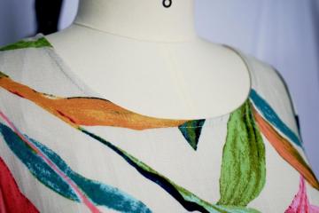 Women's patchwork long skirt