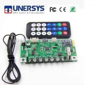 AUELEC 12V wireless USB Bluetooth FM audio amplifier module