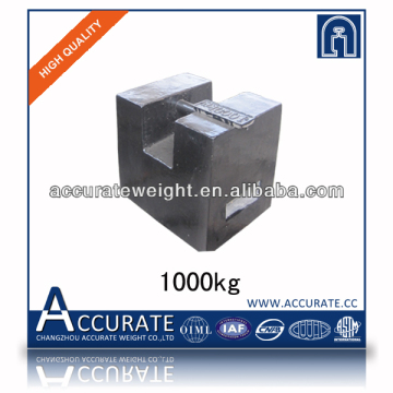 M1,1000kg,elevator test weight,anti-corrosive weights,cast iron test weight