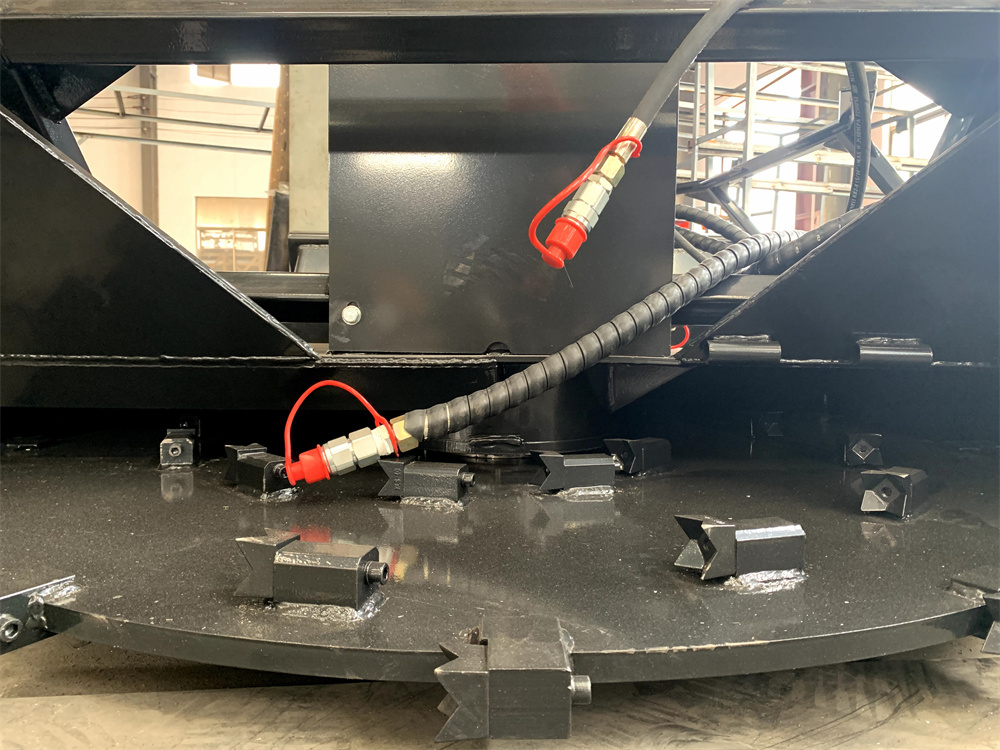 Ssdfm60 Forestry Skid Steer Loader Disc Mulcher Base, High Quality ...