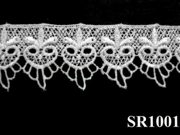 100%cotton crochet water soluble lace