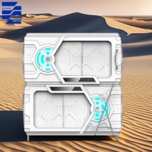 Glamorous Modern Fireproof Airport Hotel Sleeping Capsule Bunk Bed for Bedroom, School, Hospital