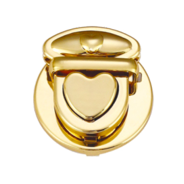Gold Metal Push Lock Bag Accessories