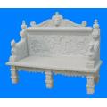 Carved Stone Garden Benches