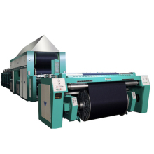 Textile Yarn Sizing Machine for Weaving Fabrics with One or Two Sizing Boxes
