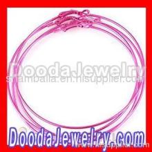 70mm Basketball Wives Pink Plain Hoop Earrings Wholesale?