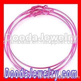 70mm Basketball Wives Pink Plain Hoop Earrings Wholesale?