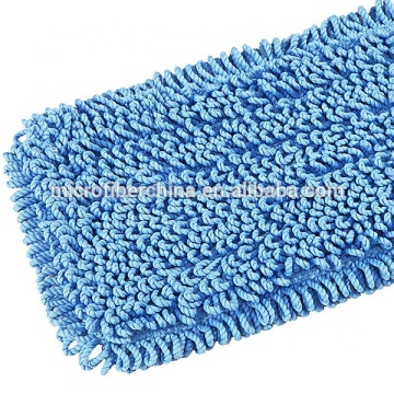 Tufting microfiber wet cleaning flat mop