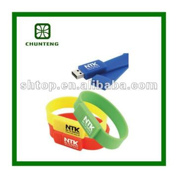 usb flash drive wristband usb silicone bracelet