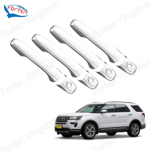 Chrome Car Door Handle Protector for Ford Explorer 2012 with Smart Keyhole