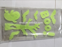 halloween window decal gel sticker Custom Window Gel Stickers; House Window Sticker