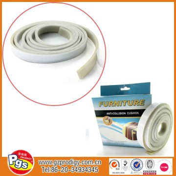 Adhesive rubber seal strip door cushion strip baby safety cushion guard strip