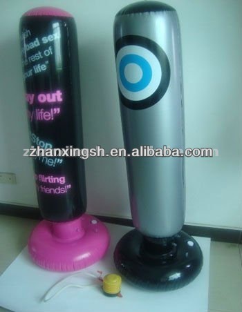 new design pvc inflatable punching bag for adults