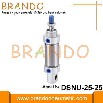 Cilindro de aire neumático de cuerpo redondo tipo DSNU-25-25-PA de Festo