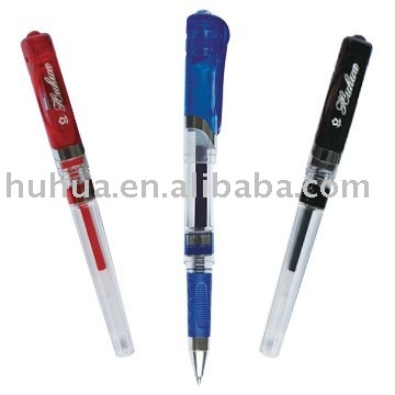 black red blue gel-ink pen