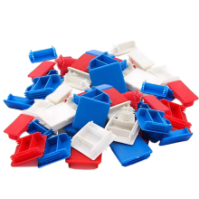 C-Shaped Steel Plug End Cover with Quality Certification, Stable, Durable, and Colorful Round Surface