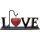 Hout Love Sign Freesting Letters Cutout