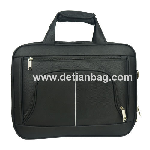 Black Trendy Business Travel Laptop Briefcase For Notebook 13.3" 15" 16" 