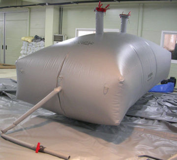 Customized Inflatable Water Storage Tanks For Diesel / Liquid Storage