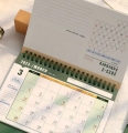 Kalendar Logo Percetakan Dinding Braille Custom