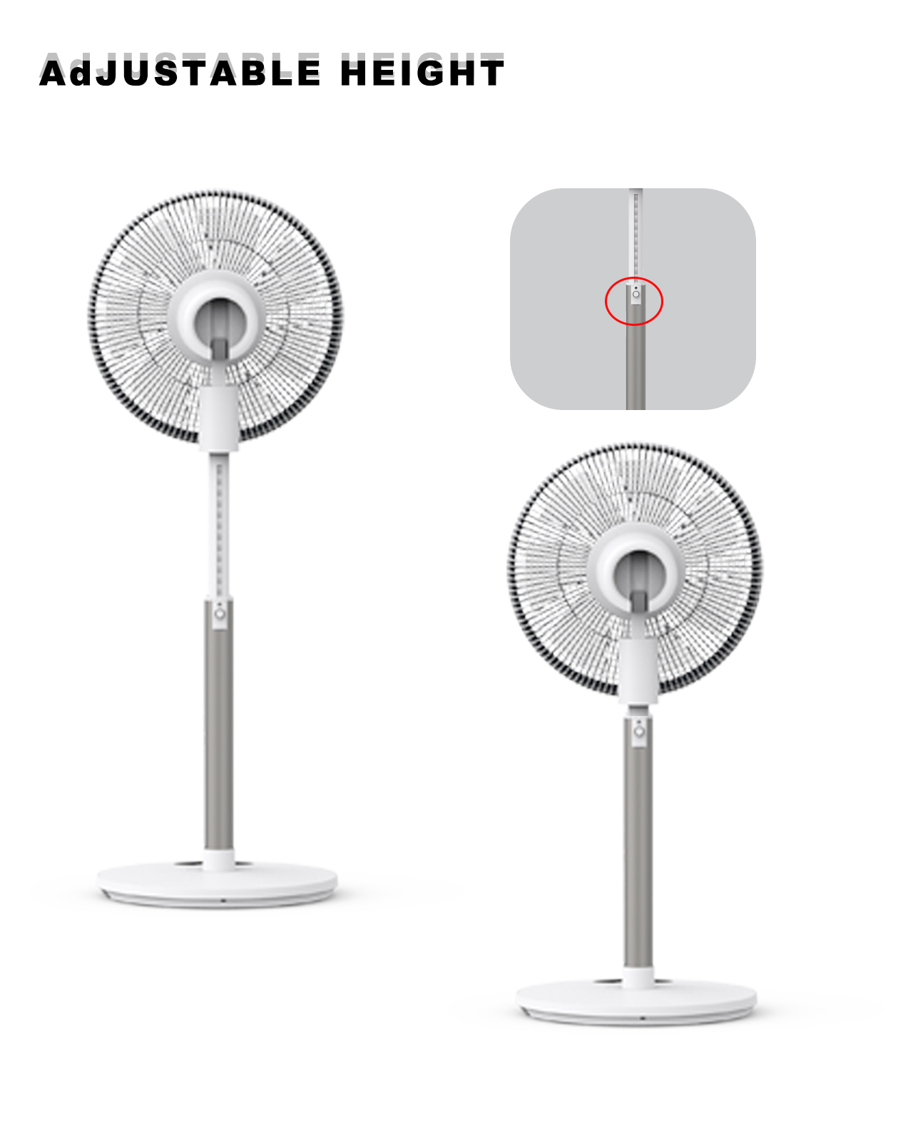 F605B circulator stand fan adjustable height F605B circulator stand fan adjustable height