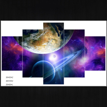 Inkjet Printed stretcherd canvas prints 3 panels wall art