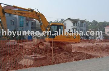 HDPE UV stabilized safety fence