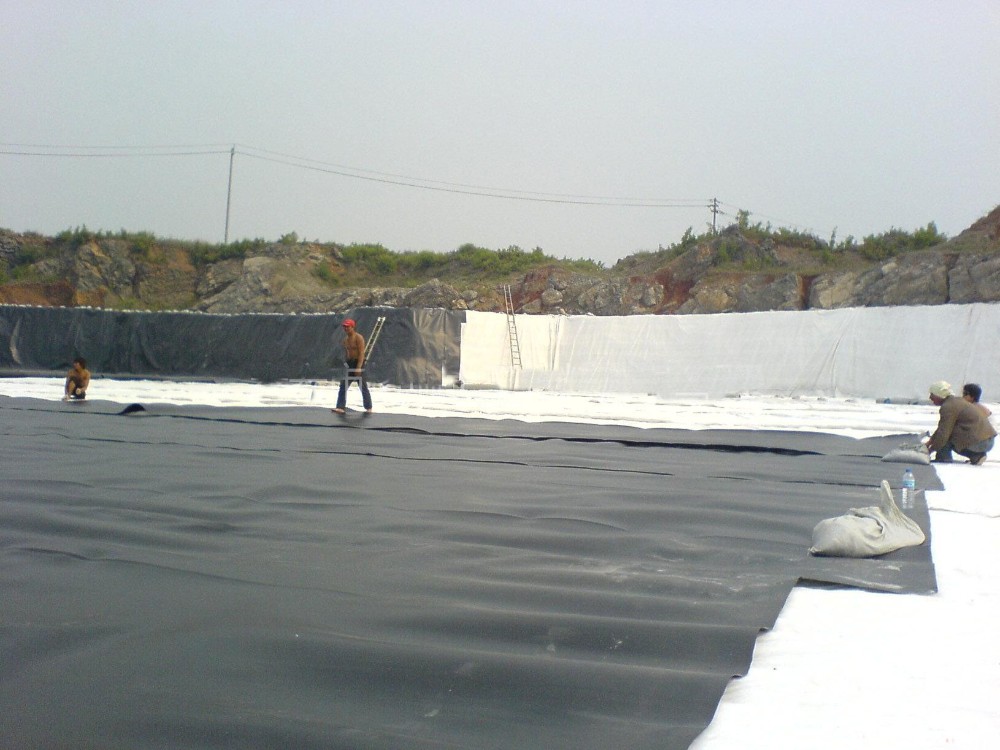 high quality HDPE Anti-permeable film / membrane for Shrimp ponds