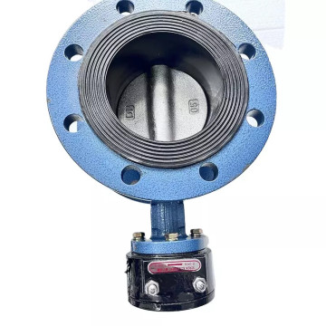 flange turbine centerline soft seal butterfly valve